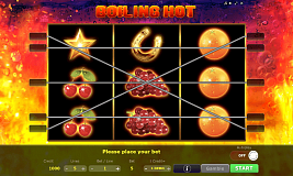 Jogando Boiling Hot por dinheiro