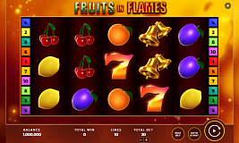 Jogando Fruits in Flames por dinheiro