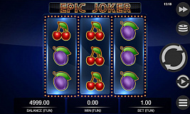Jogando Epic Joker por dinheiro