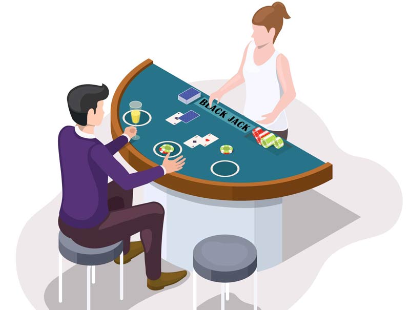 blackjack é um dos jogos de mesa mais populares